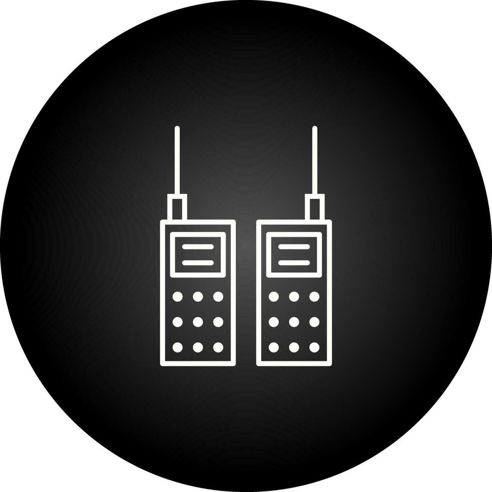 Walkie Talkie Vector Icon