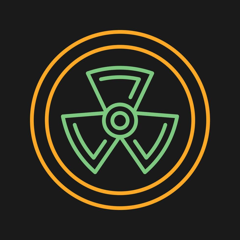 Radiation Vector Icon