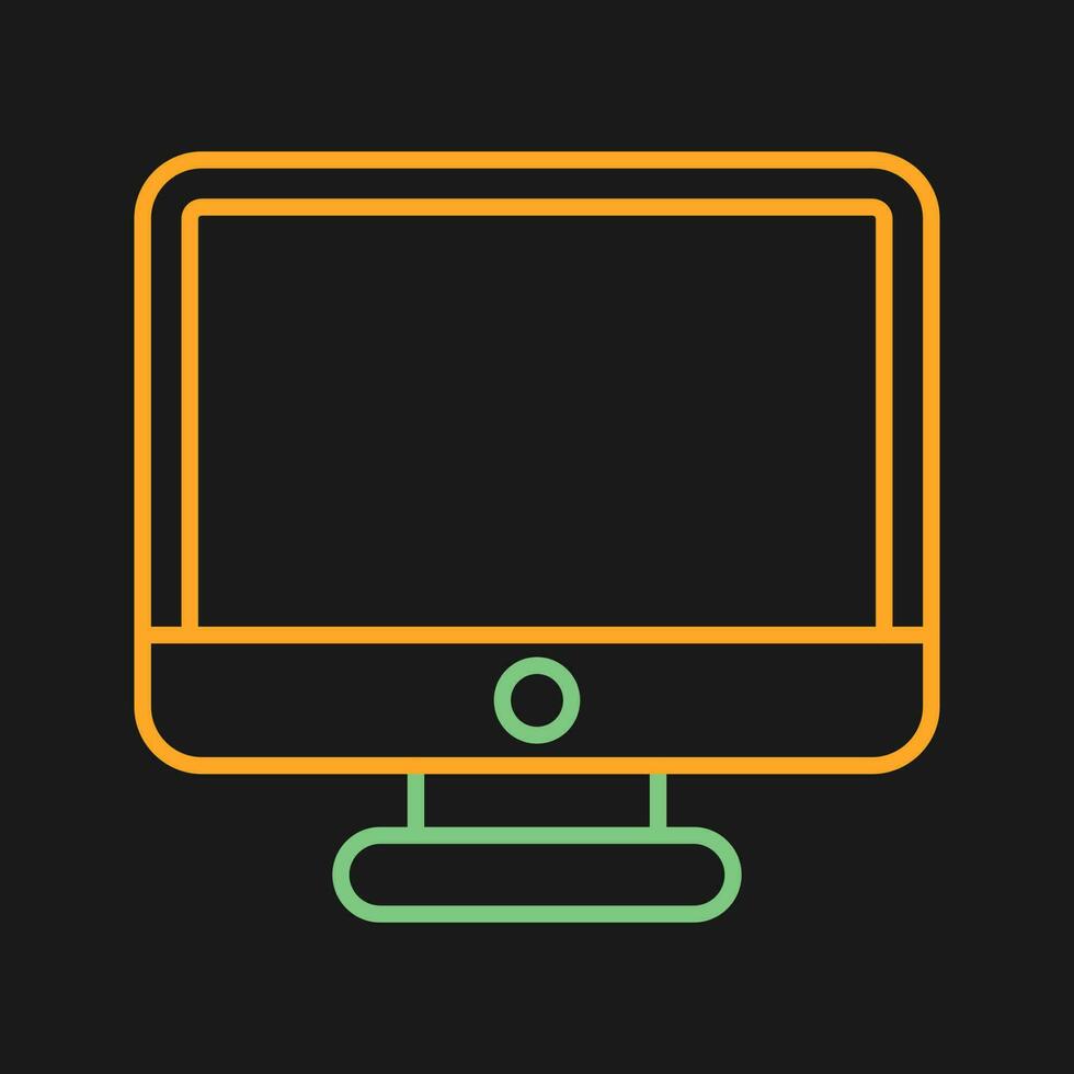 Monitor Vector Icon