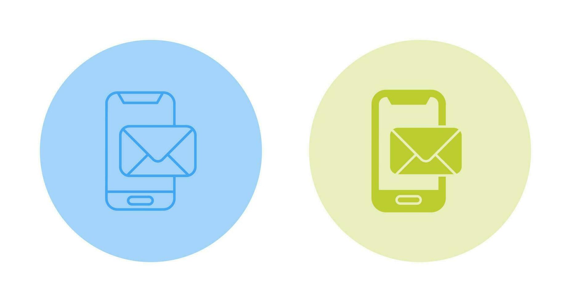 Phone Mail Vector Icon