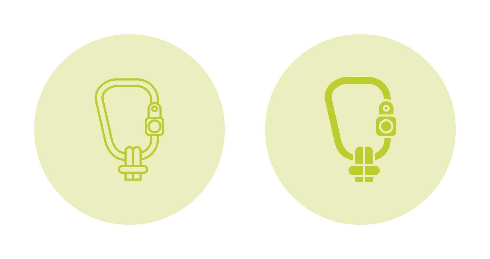 Carabiner Vector Icon