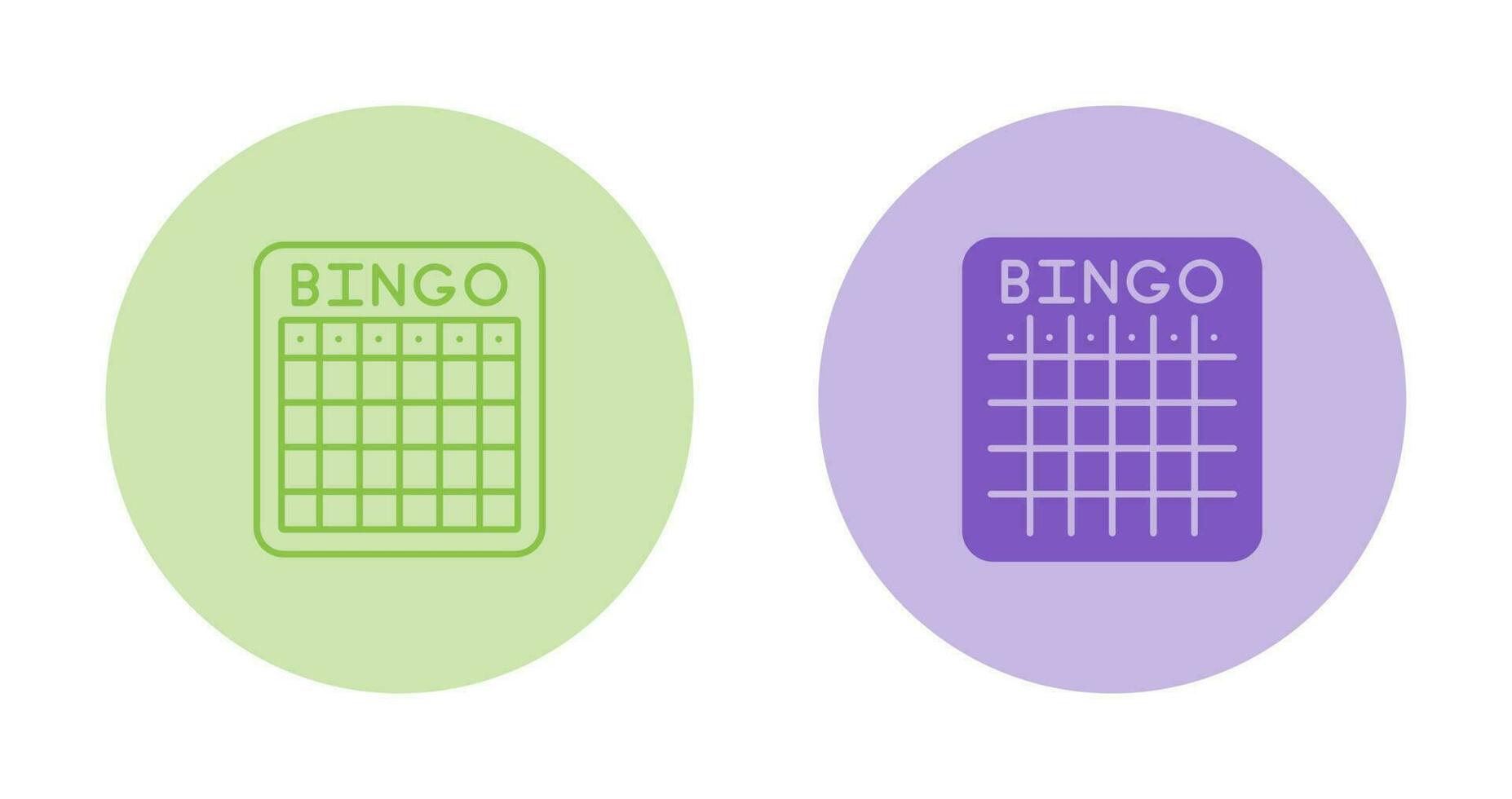 Bingo Vector Icon