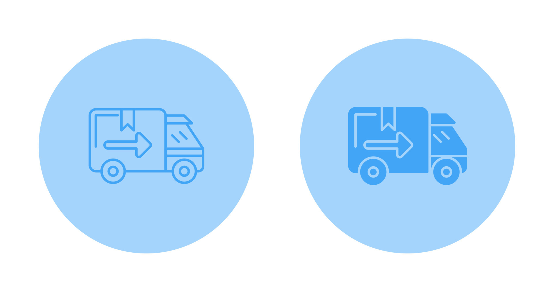 Direct Delivery Vector Icon 23992546 Vector Art at Vecteezy
