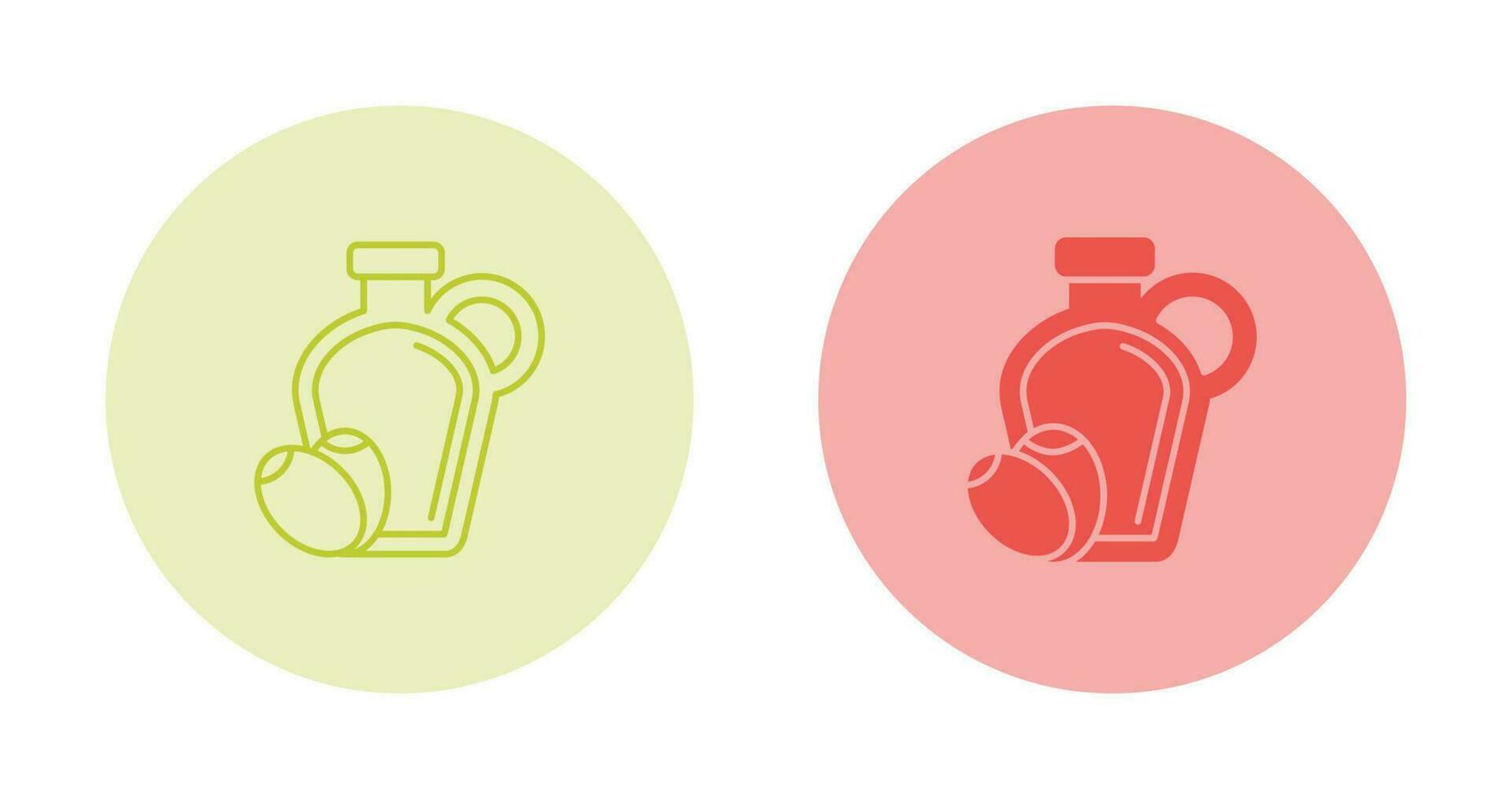 Olive Oil Vector Icon