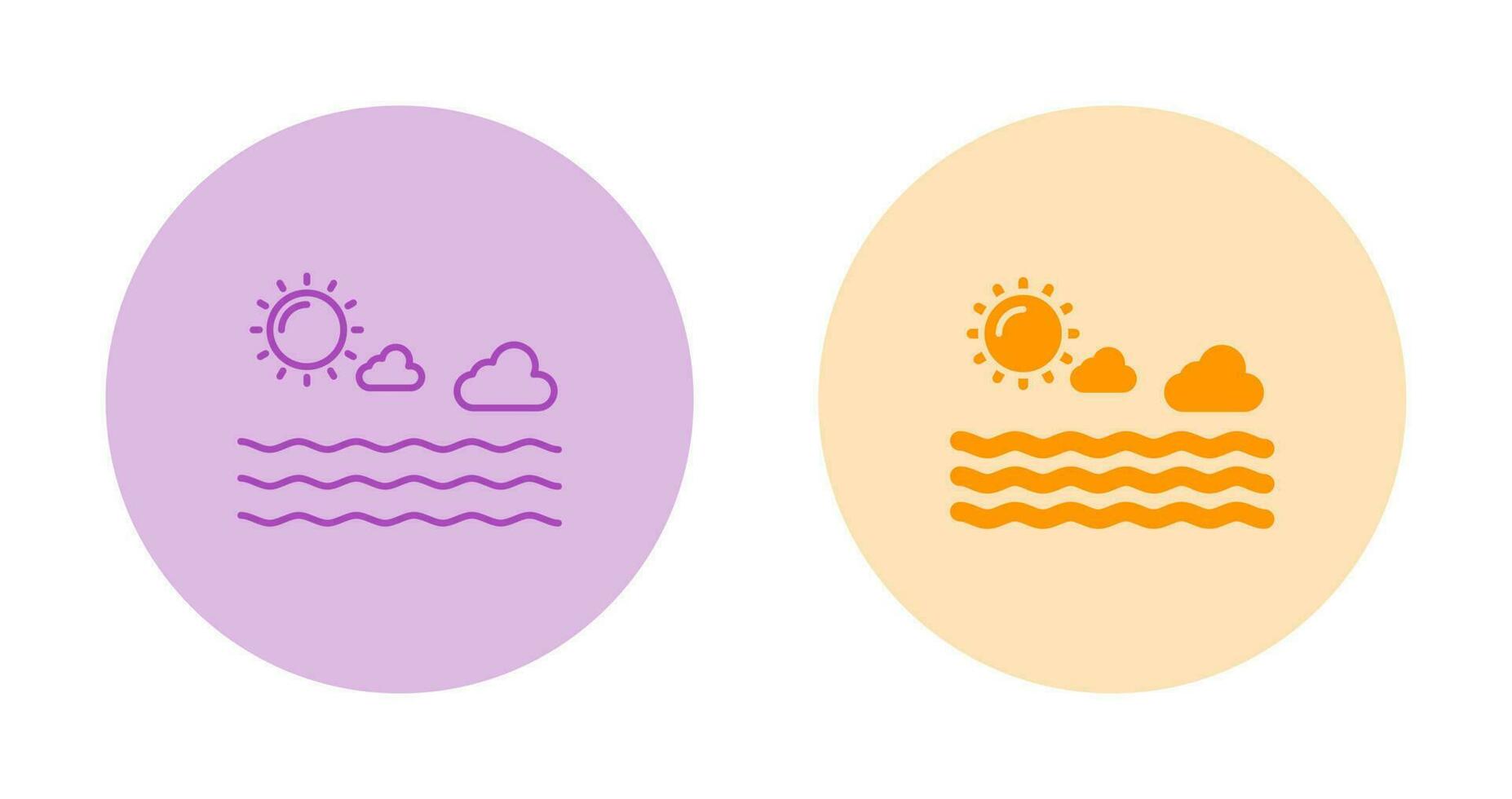 Sea Vector Icon