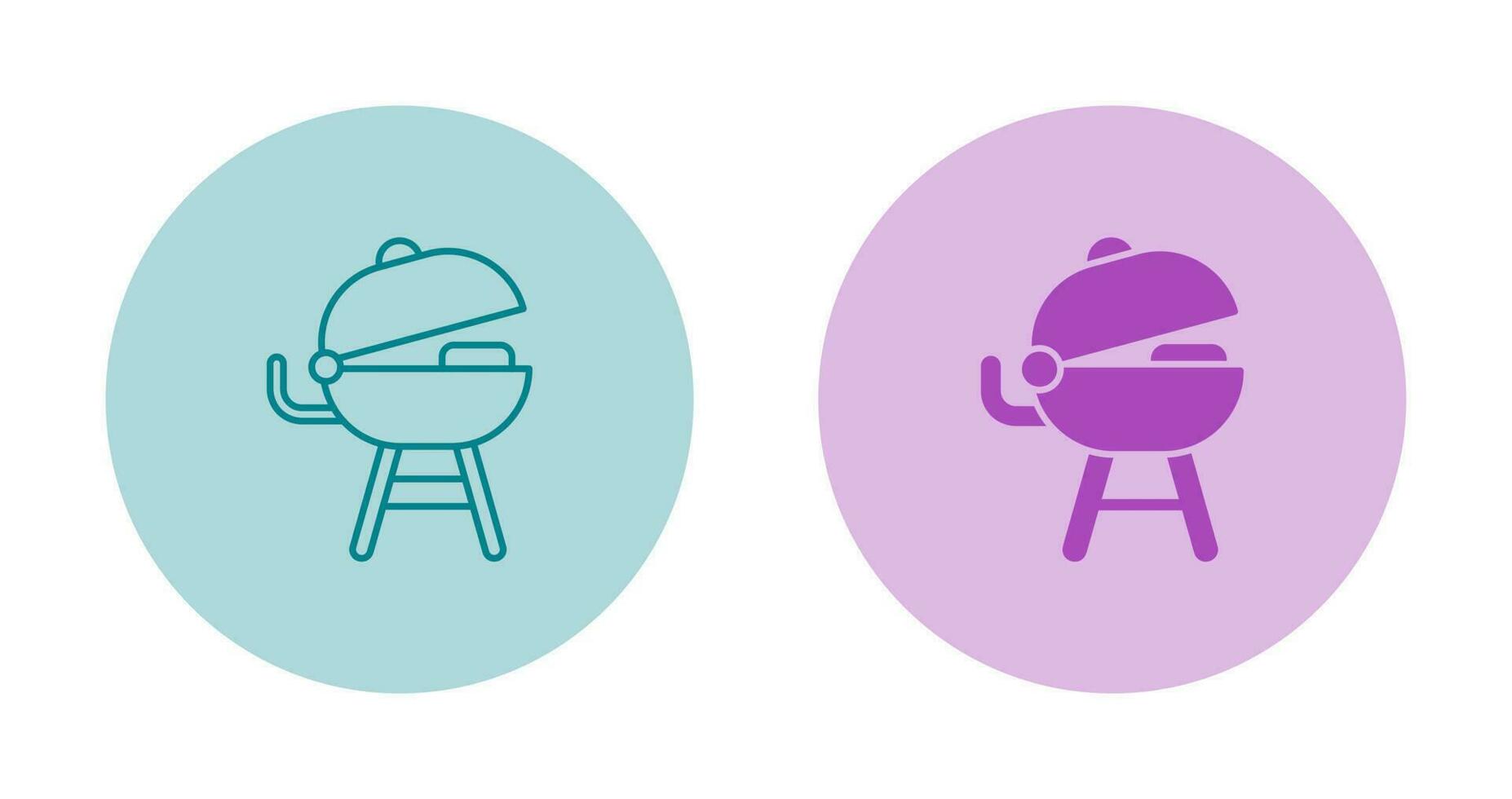 Grilled Vector Icon