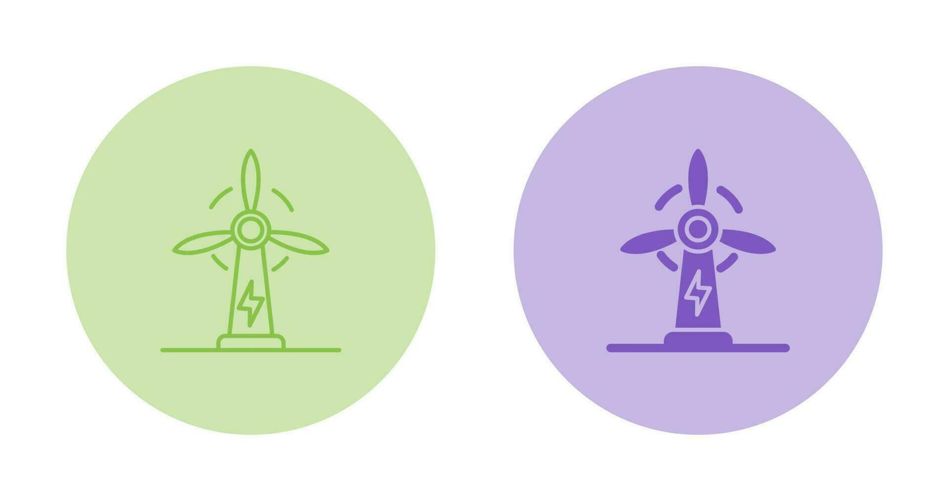 Wind Power Vector Icon