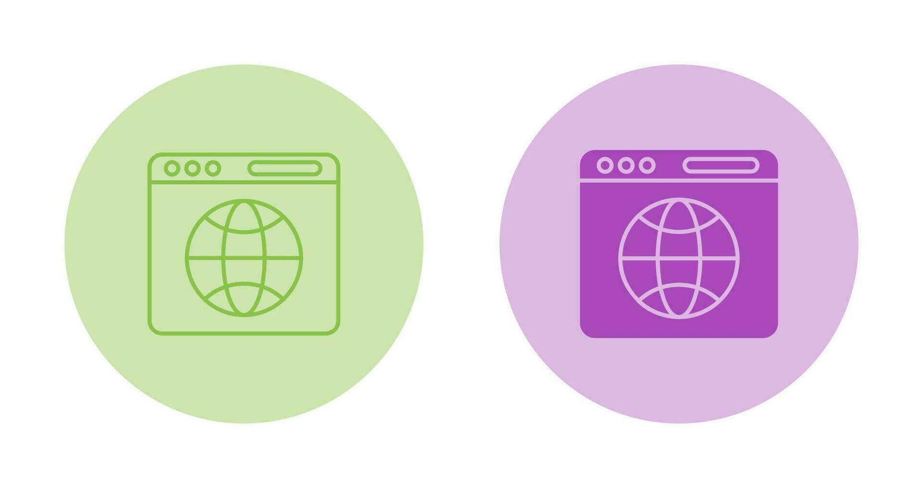 Browser Vector Icon