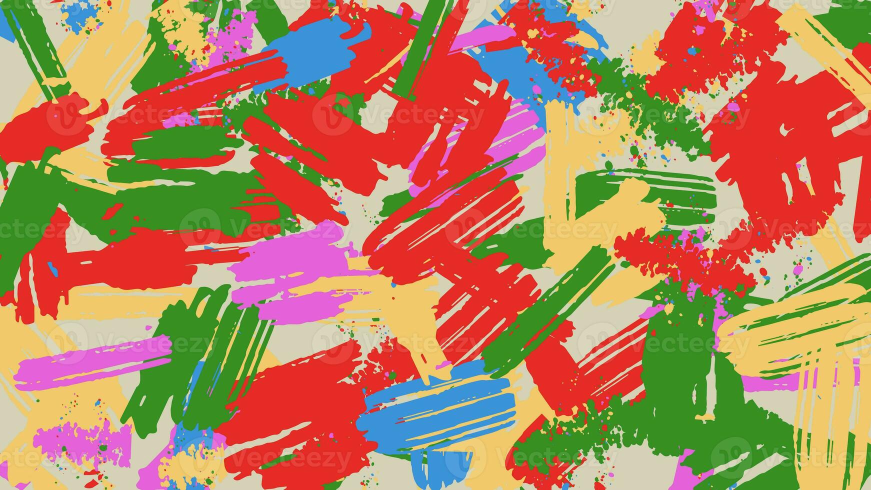 Abstract Vibrant Brush Background photo