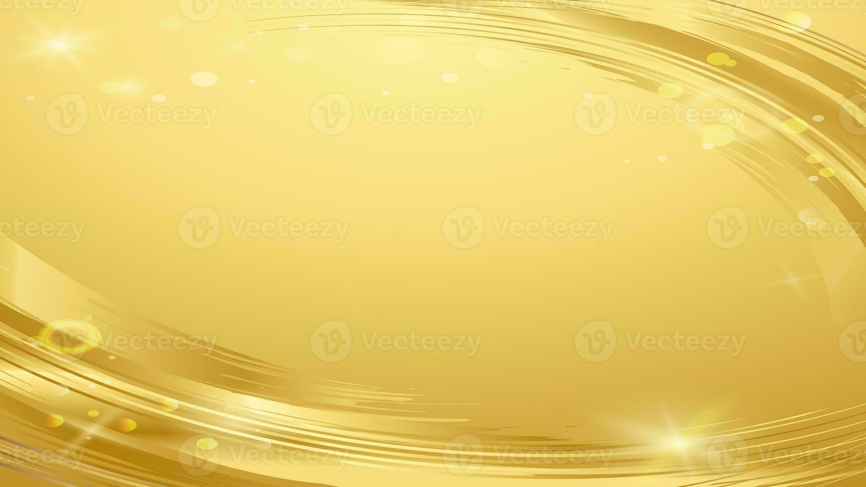 Gold Abstract Curve Background photo