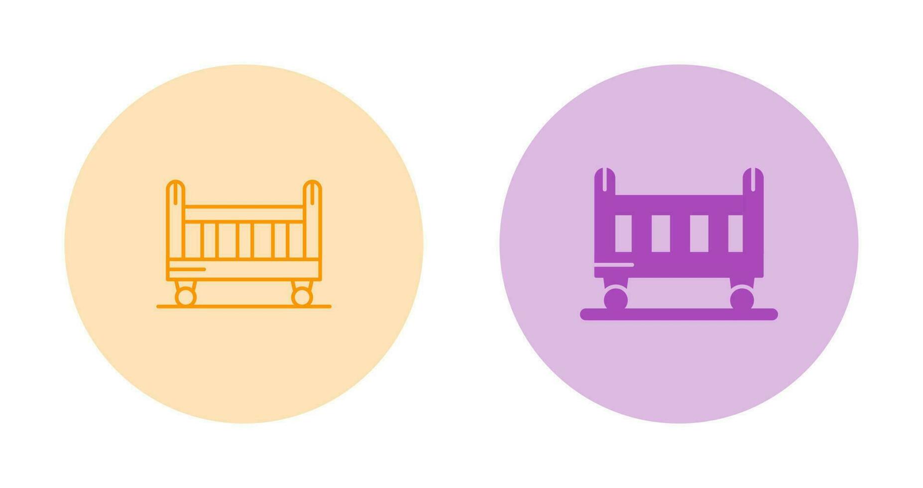 Crib Vector Icon