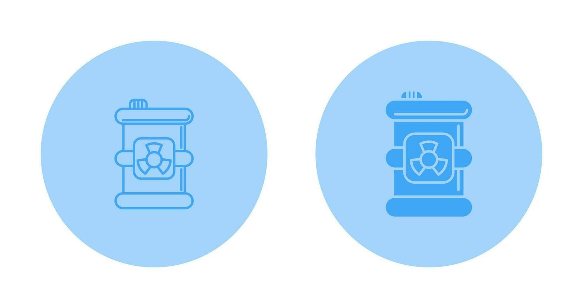 Toxic Waste Vector Icon