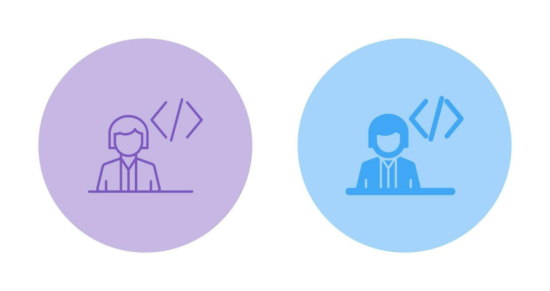 Programmer Vector Icon
