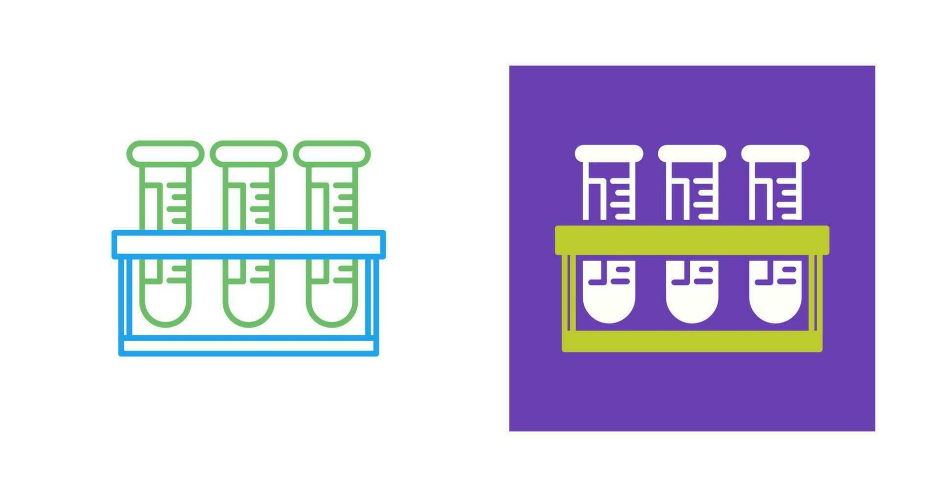 Test Tubes Vector Icon