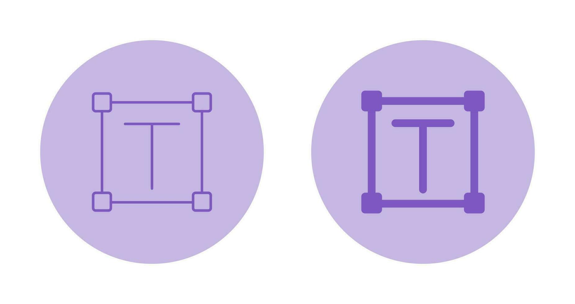 Text Vector Icon