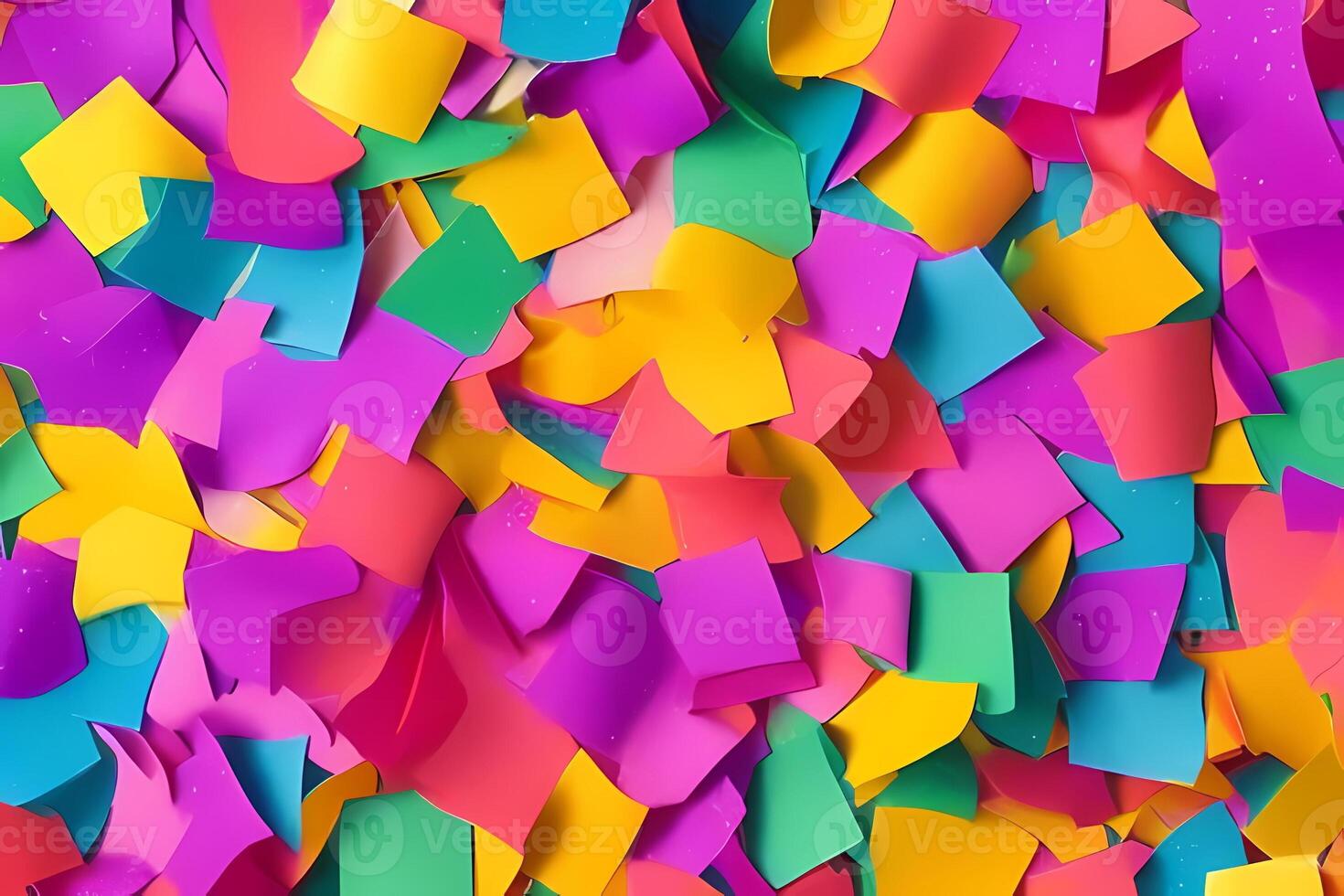 colorful confetti fancy background photo