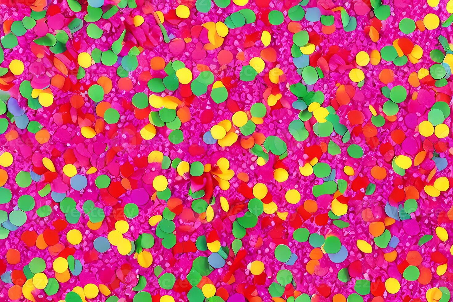 colorful confetti fancy background photo