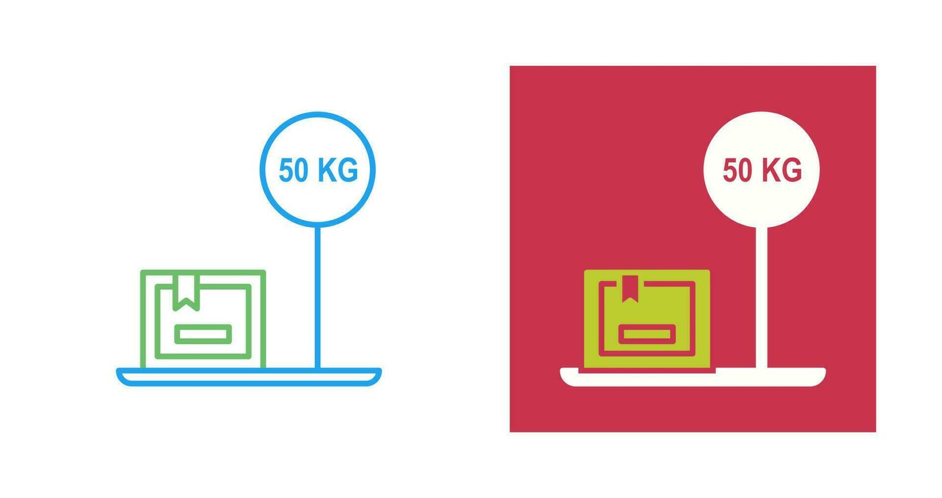 Weight Vector Icon