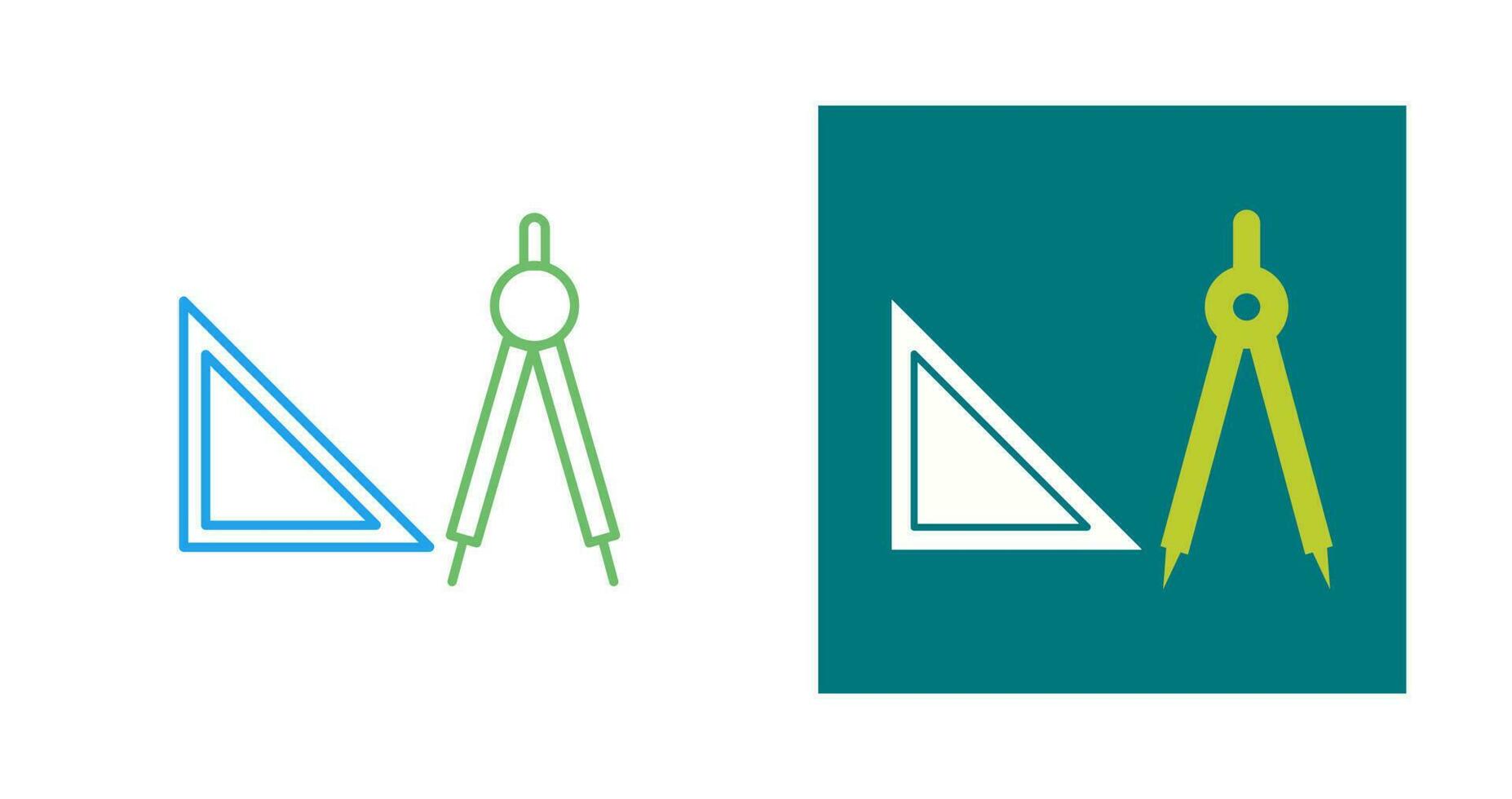 Geometry Tools Vector Icon