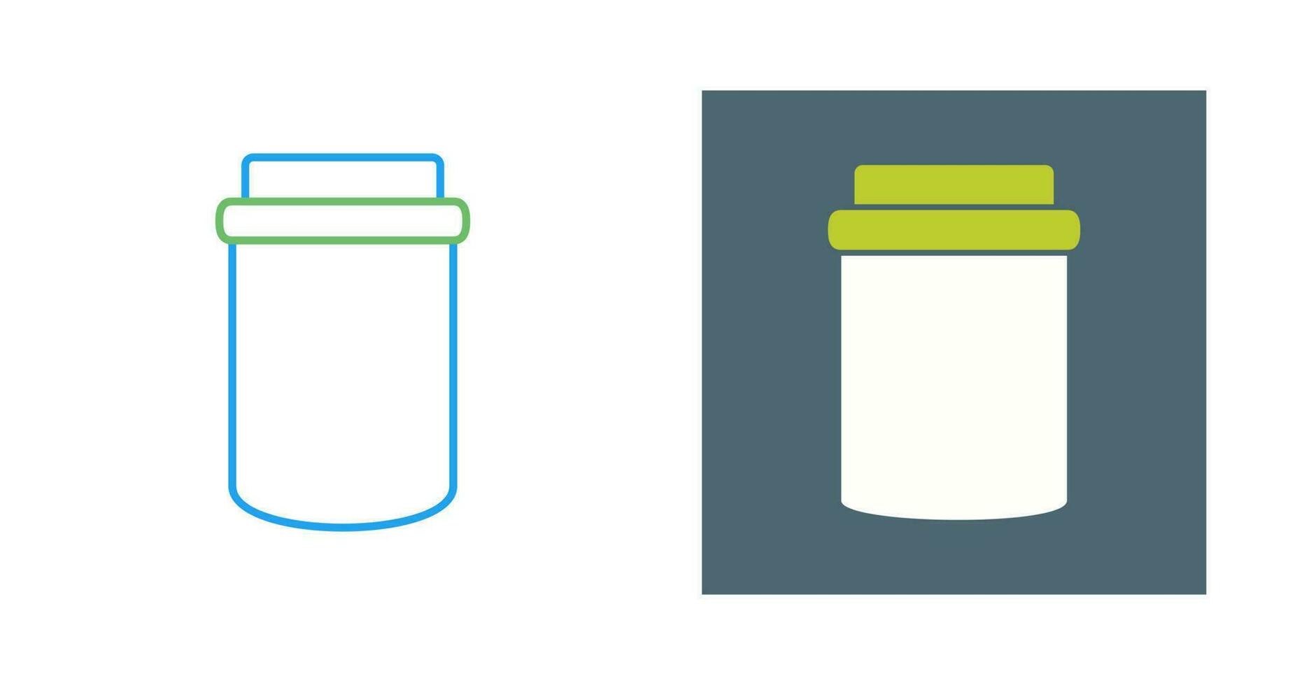 Jam Bottle Vector Icon