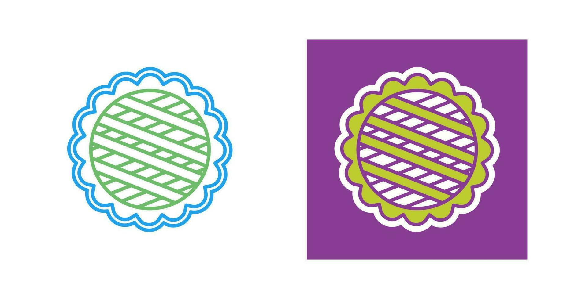Apple Pie Vector Icon