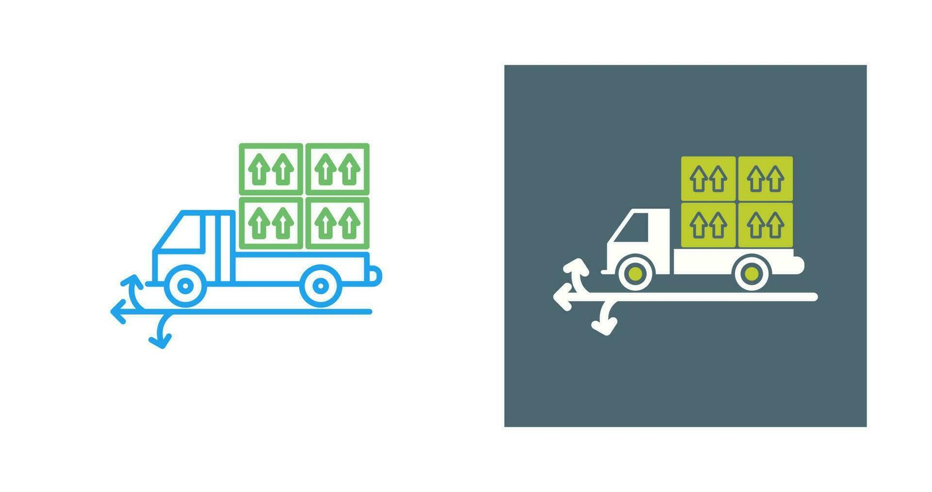 Multiple Delivery Points Vector Icon