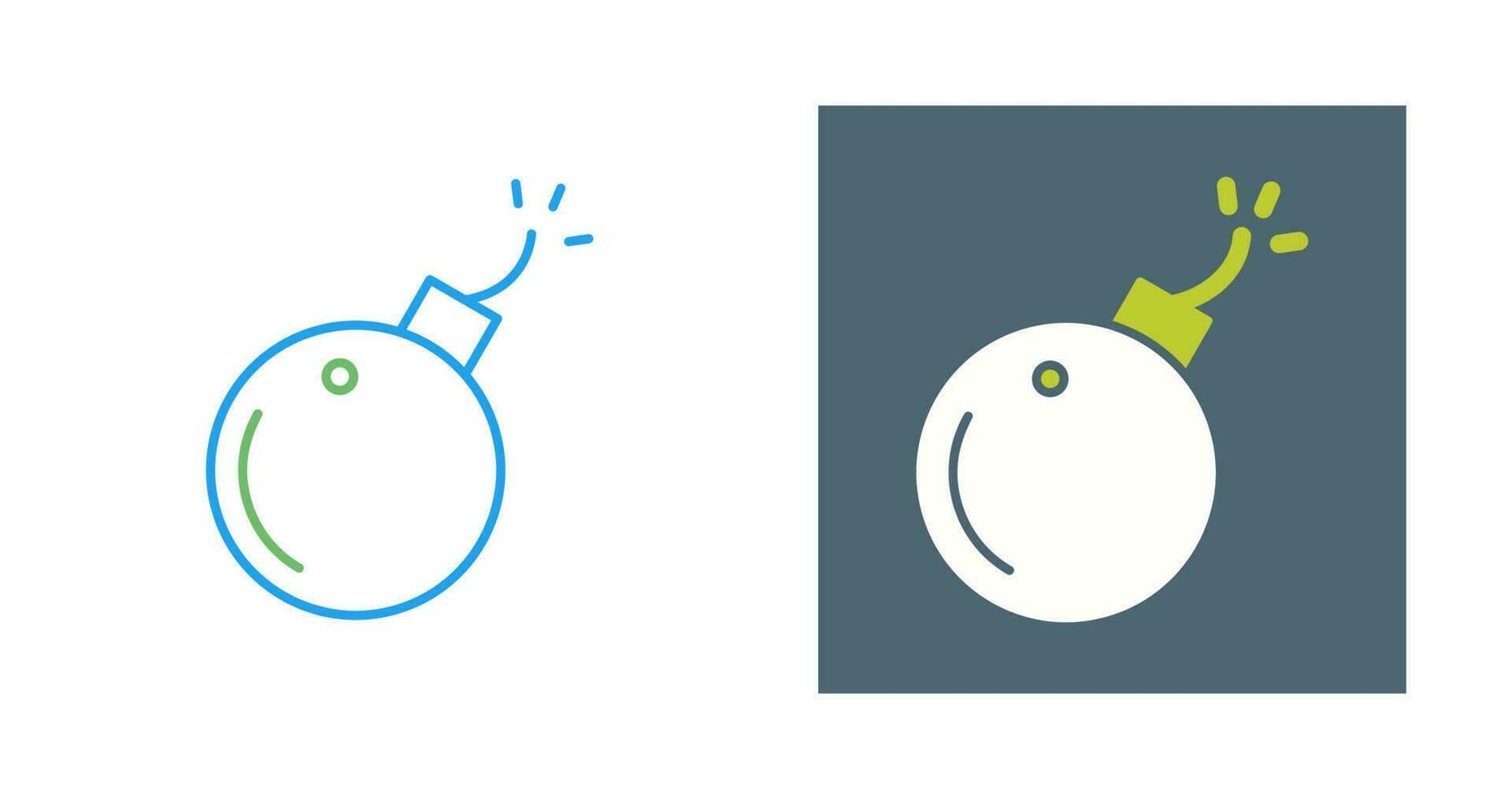 Exploding Cannon Ball Vector Icon