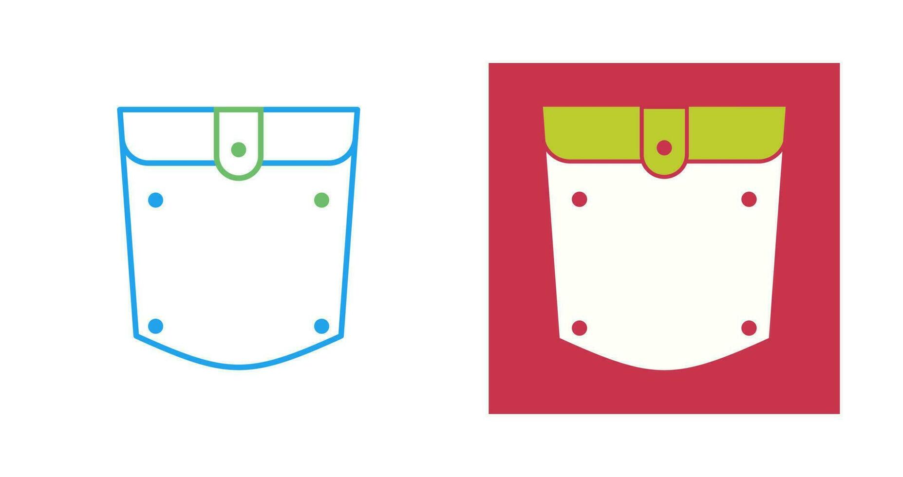 Pocket Square Vector Icon