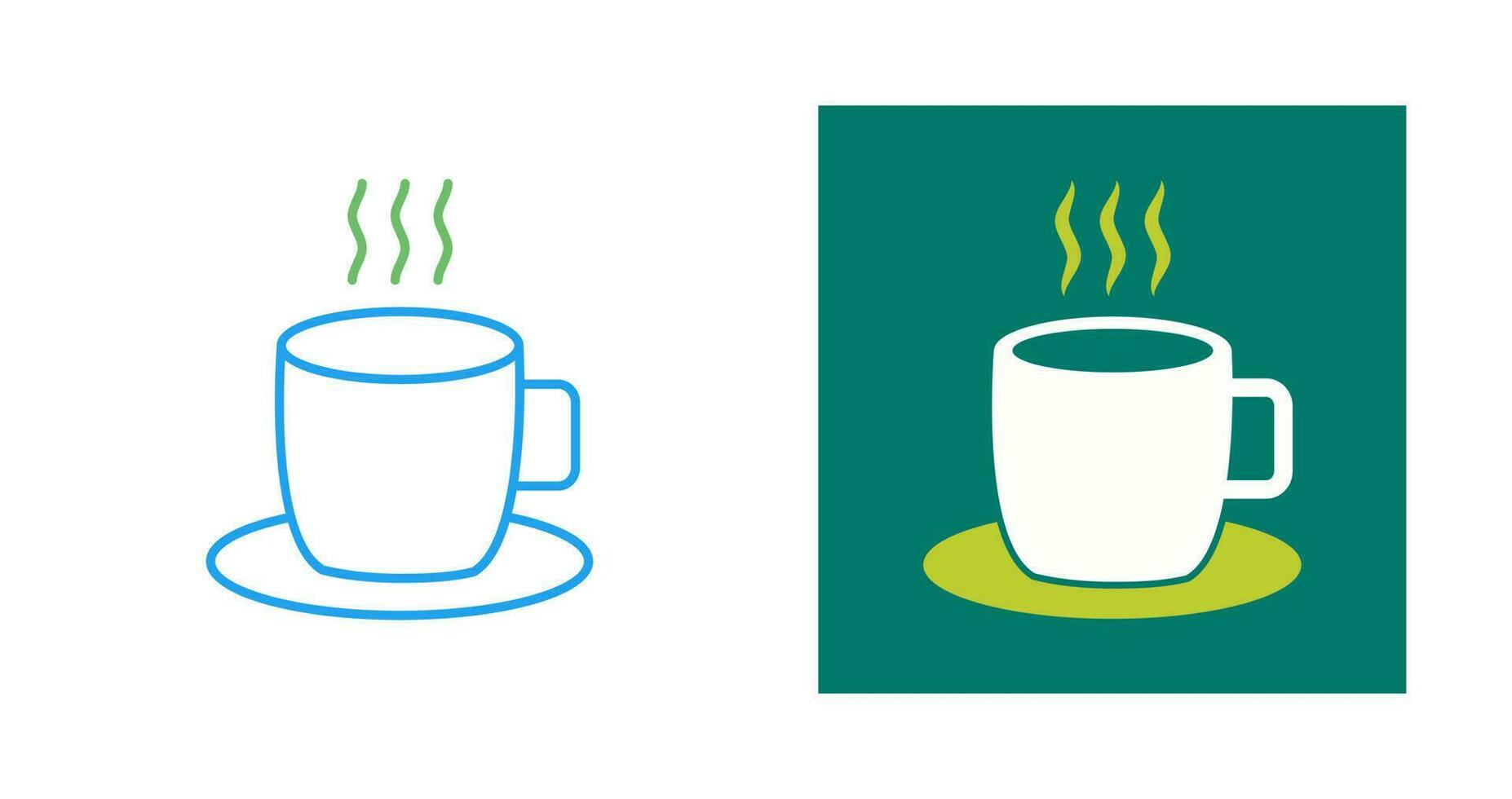 Hot Coffee Vector Icon