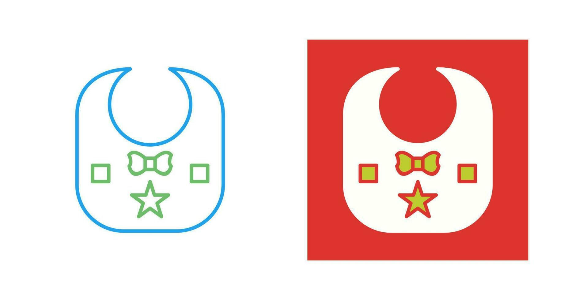 Baby Bib Vector Icon