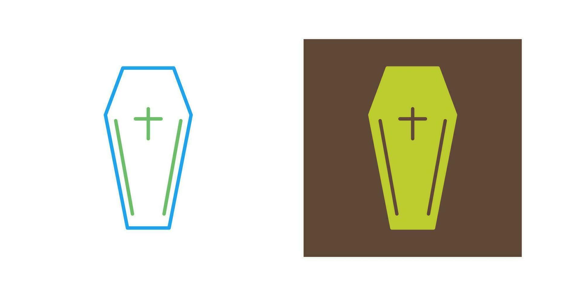 Coffin Vector Icon