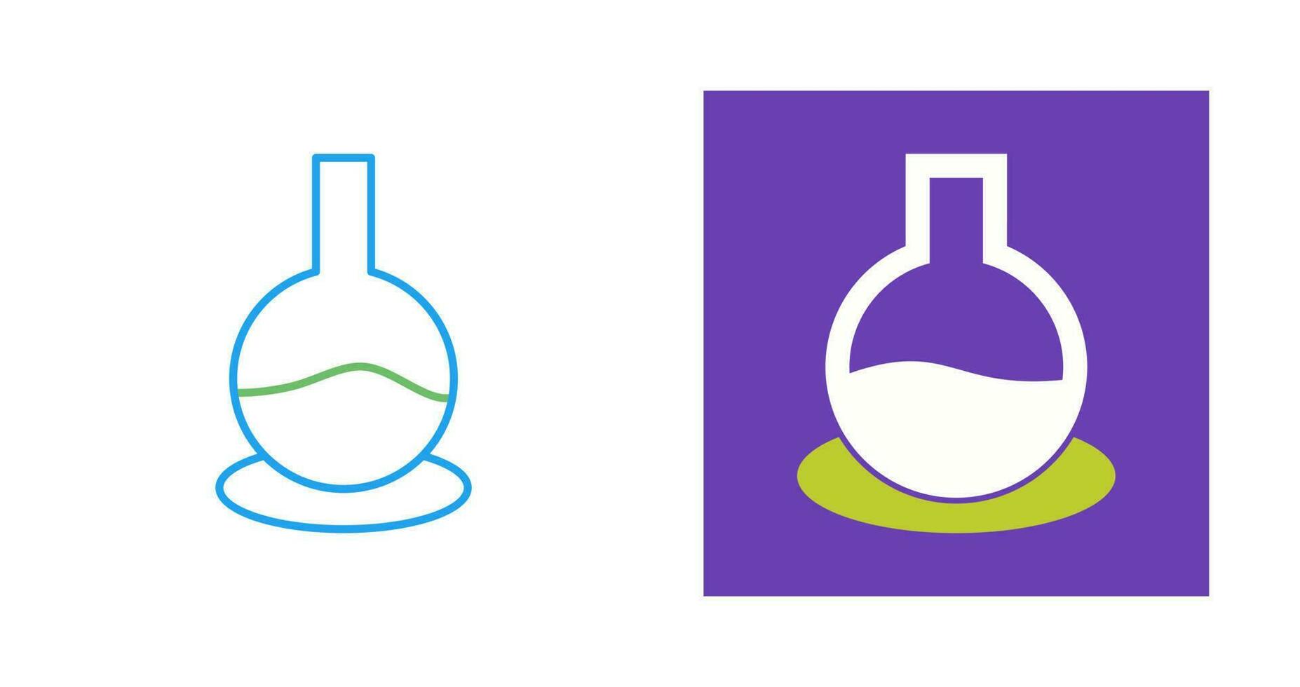 Glass Beaker Vector Icon