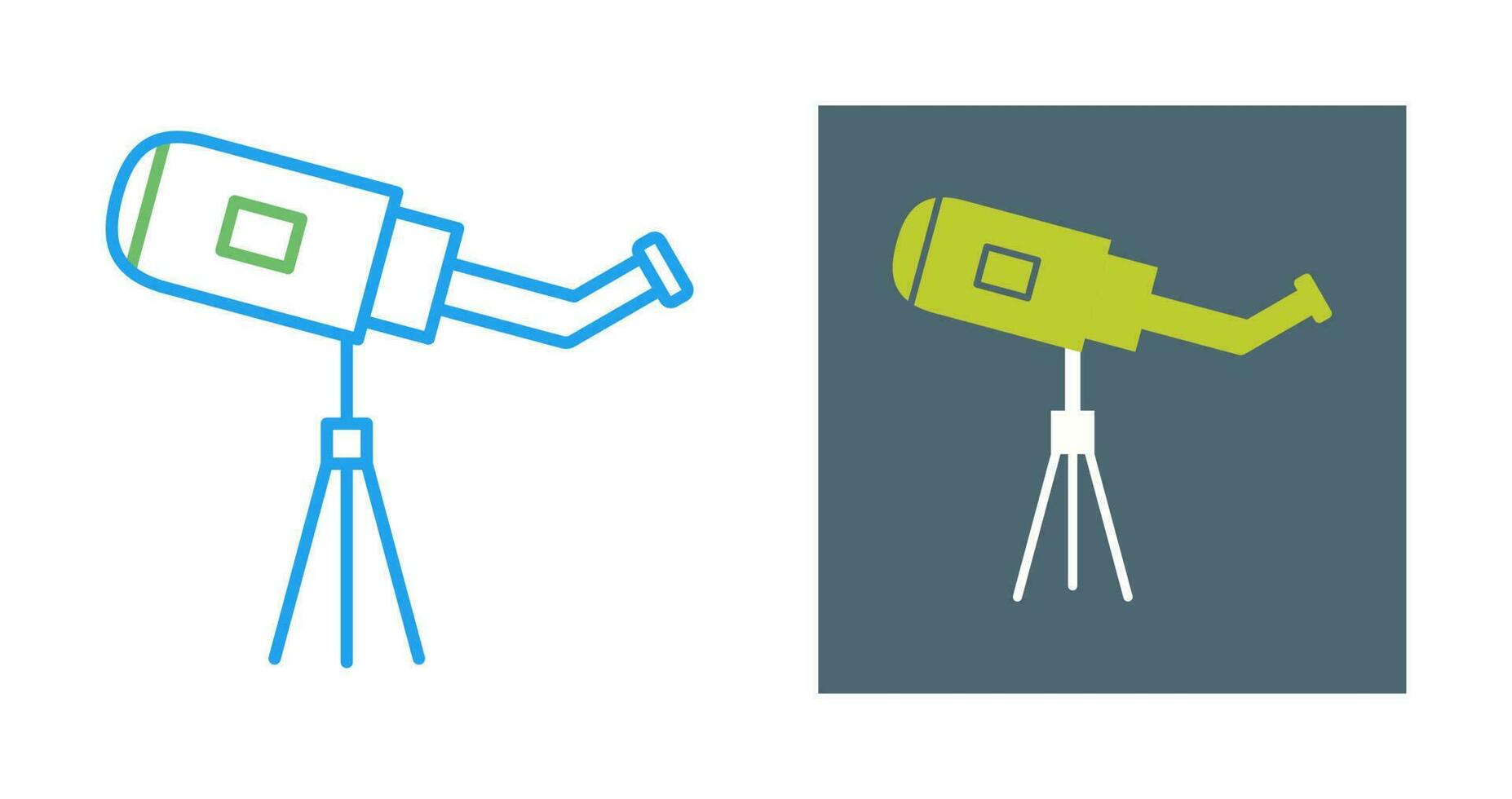 Telescope Vector Icon