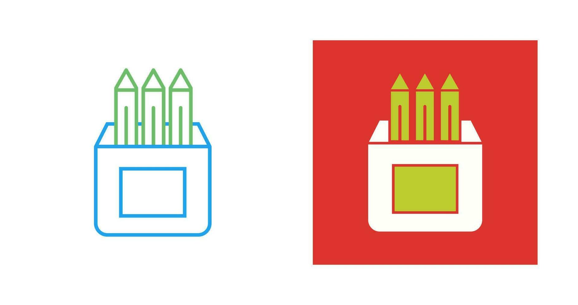 Pencils Vector Icon