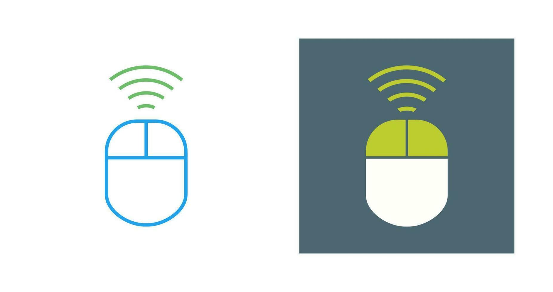 Wireless input device Vector Icon