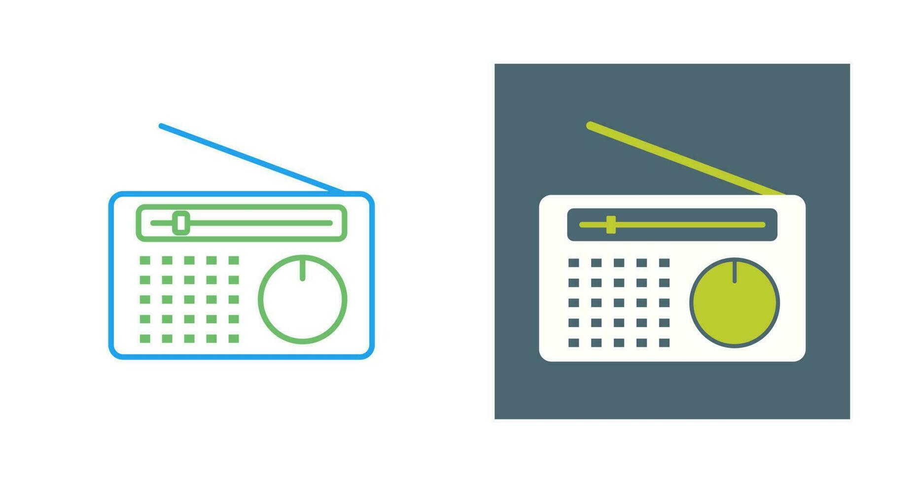 Radio Vector Icon