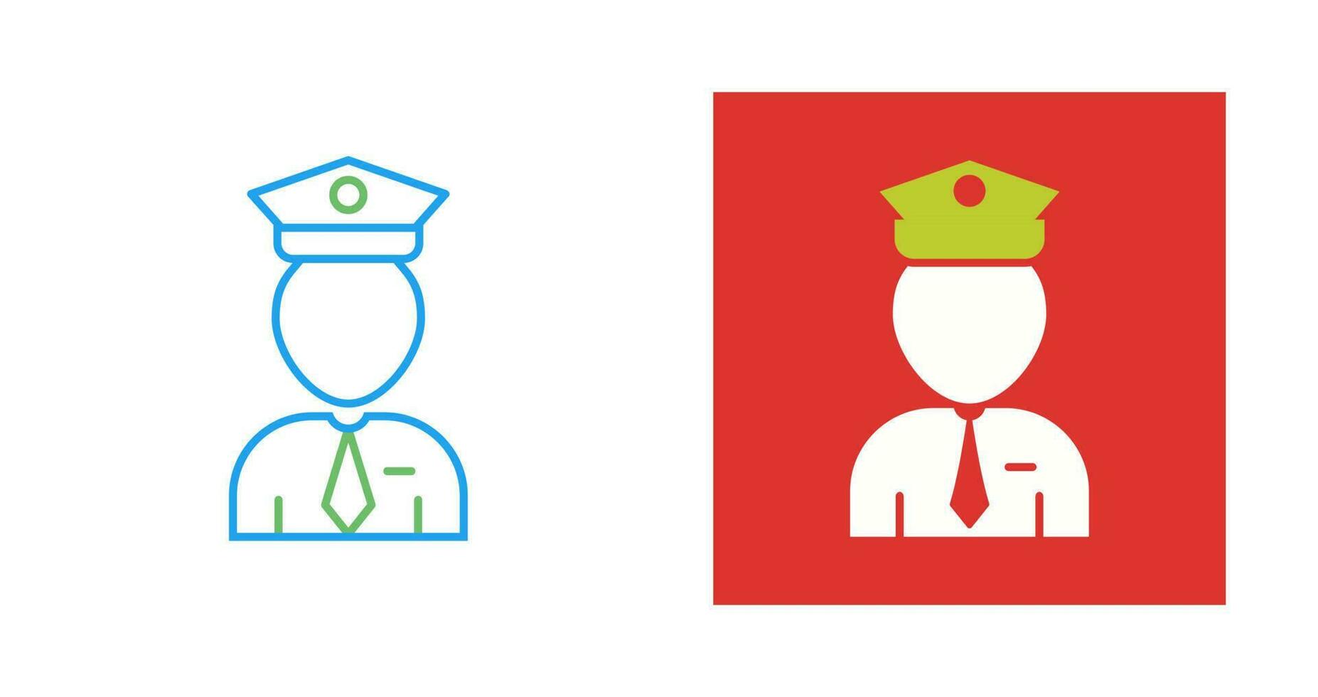 Flight Captain Vector Icon