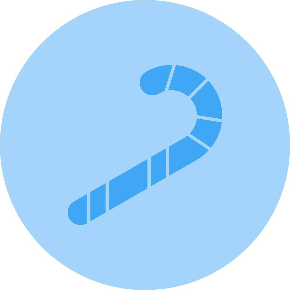 Candy Stick Glyph Icon vector