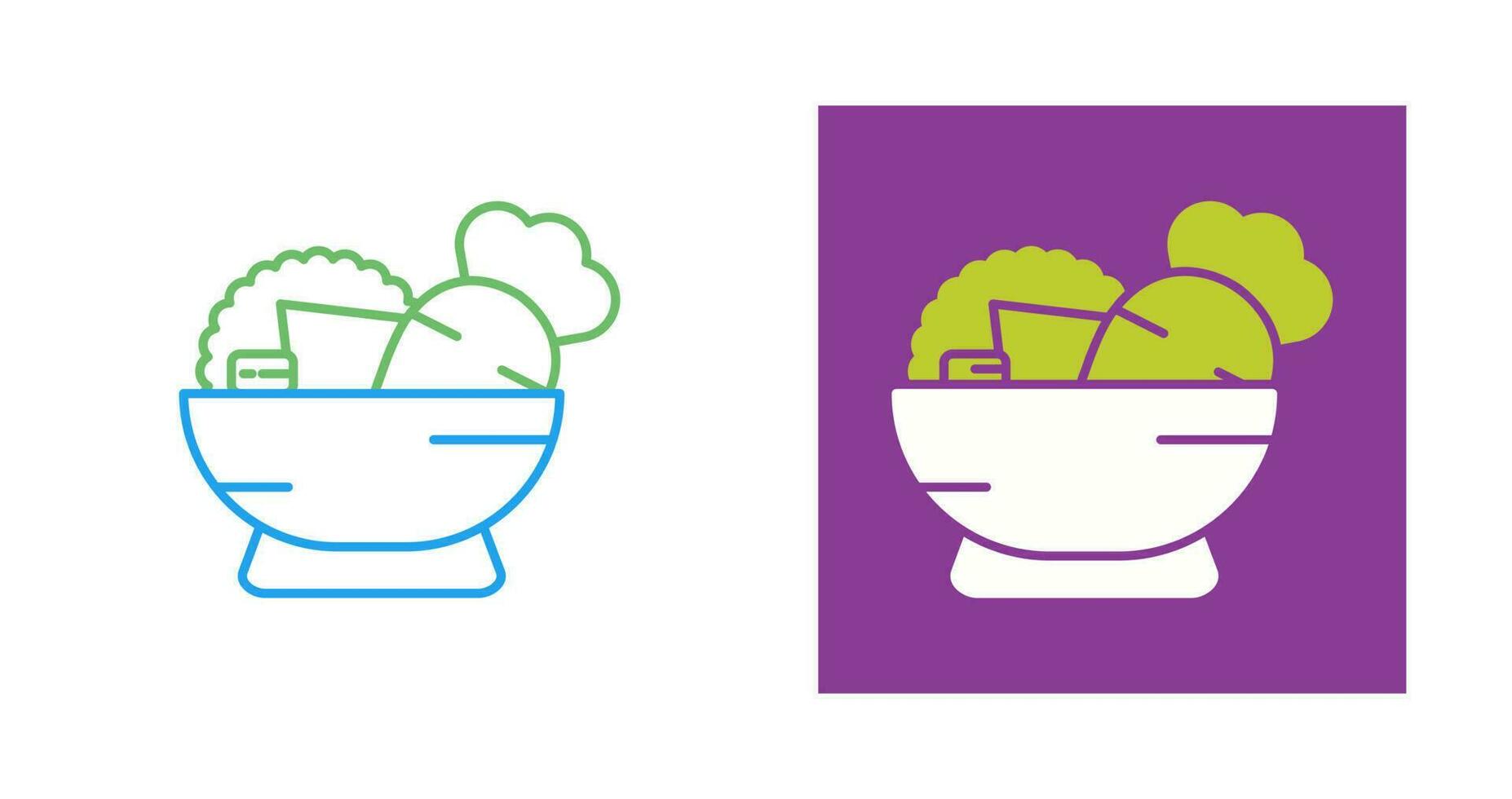 Salad Vector Icon