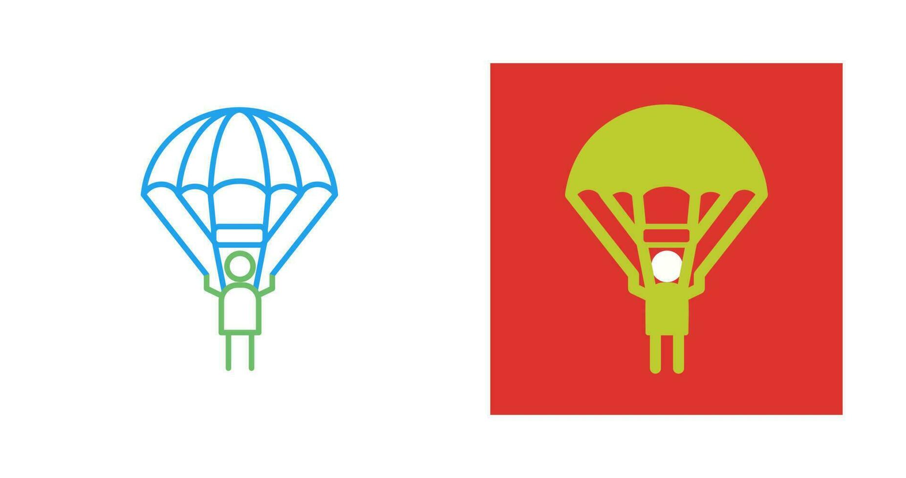 Parachuter Vector Icon