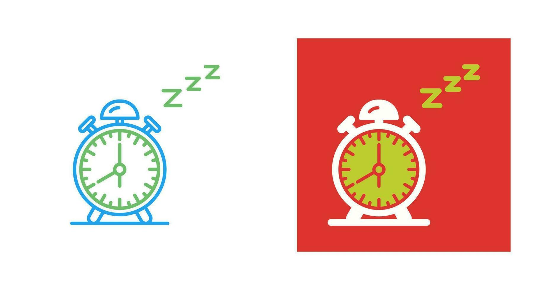 Sleep Time Vector Icon