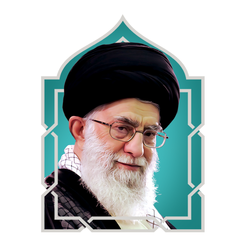 ayatollah zeg maar ali khamenei portret png