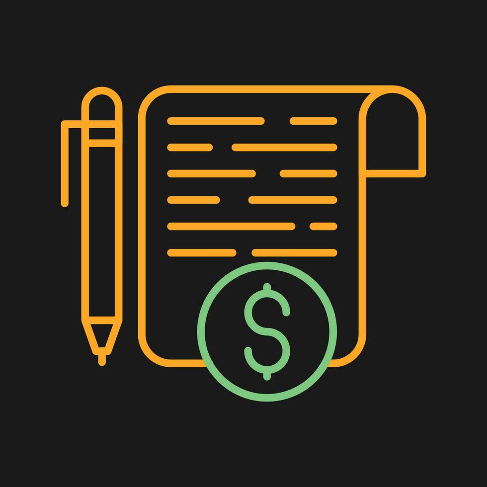 Paid Article Vector Icon