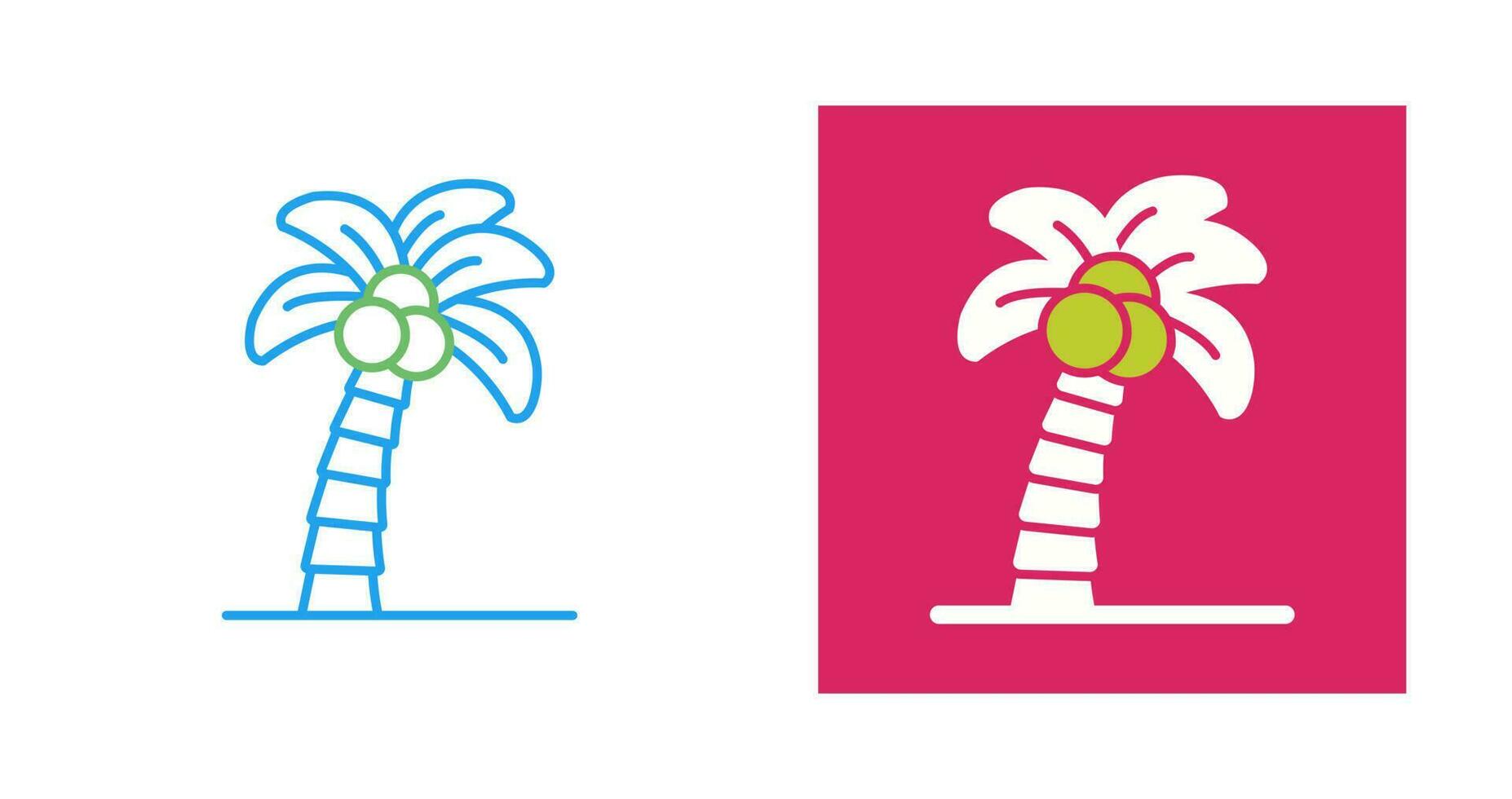 Palm Tree Vector Icon