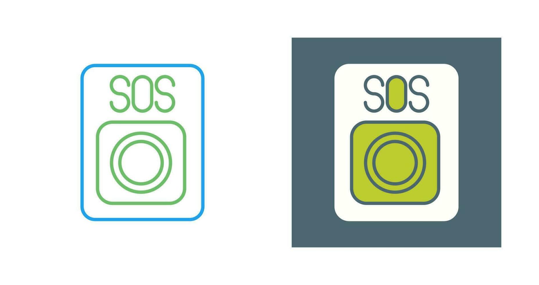 Sos Vector Icon