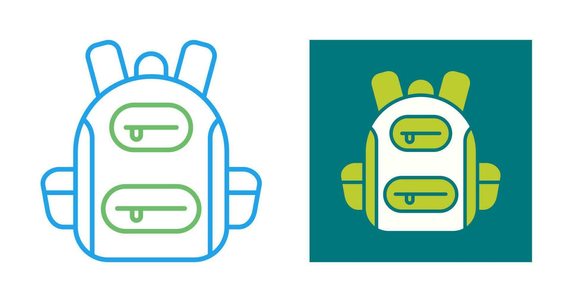 Backpack Vector Icon