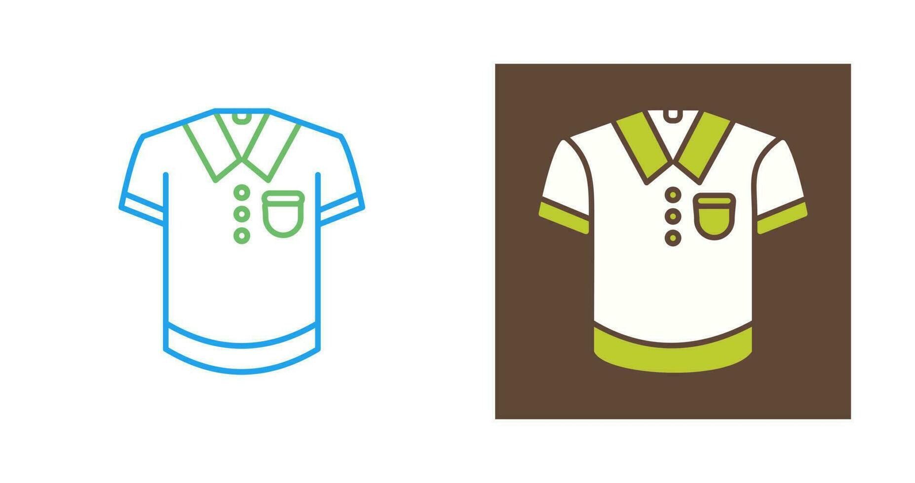 Polo Shirt Vector Icon