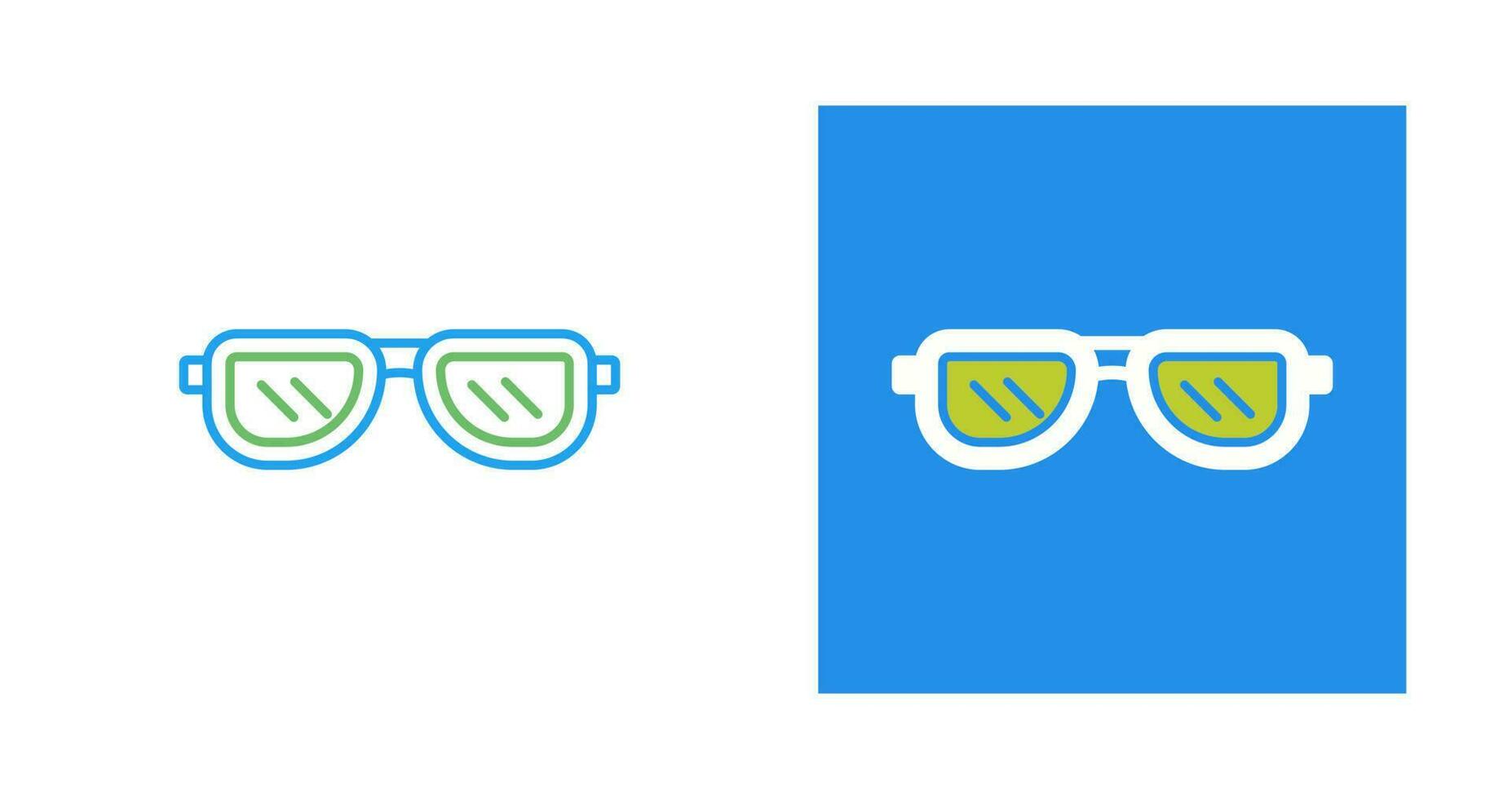 icono de vector de gafas