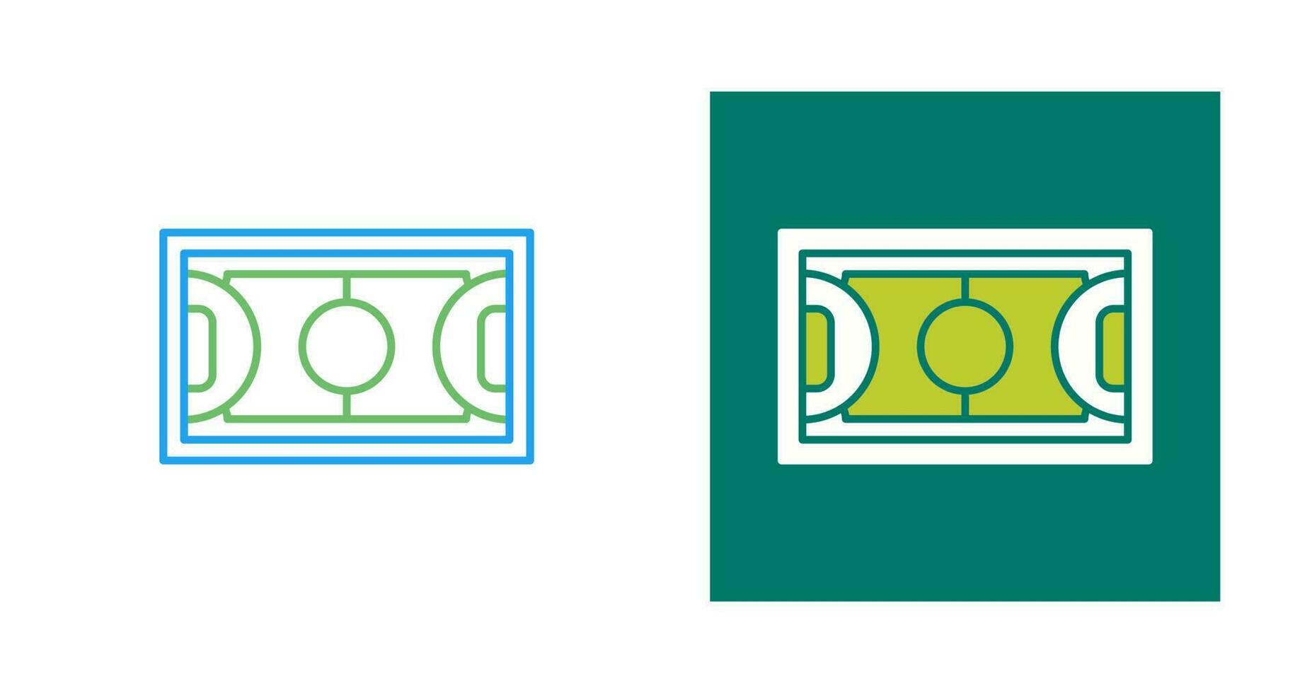Football Field Vector Icon