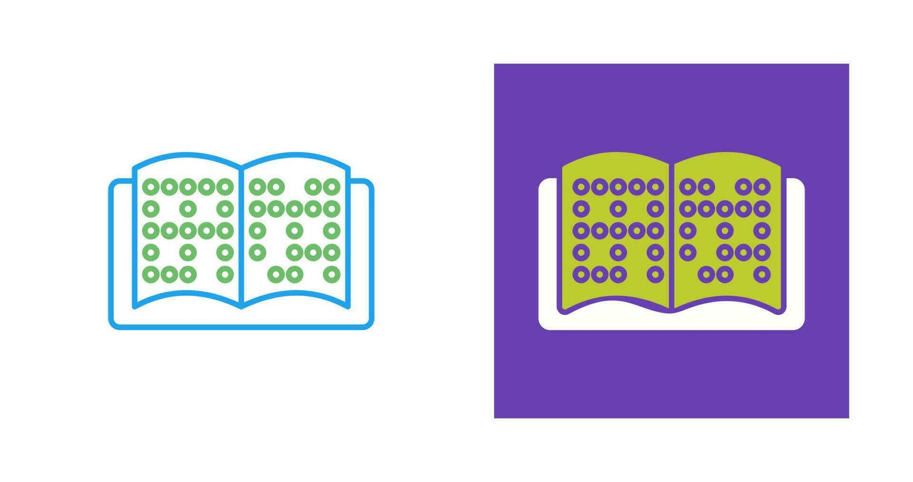 Braille Vector Icon